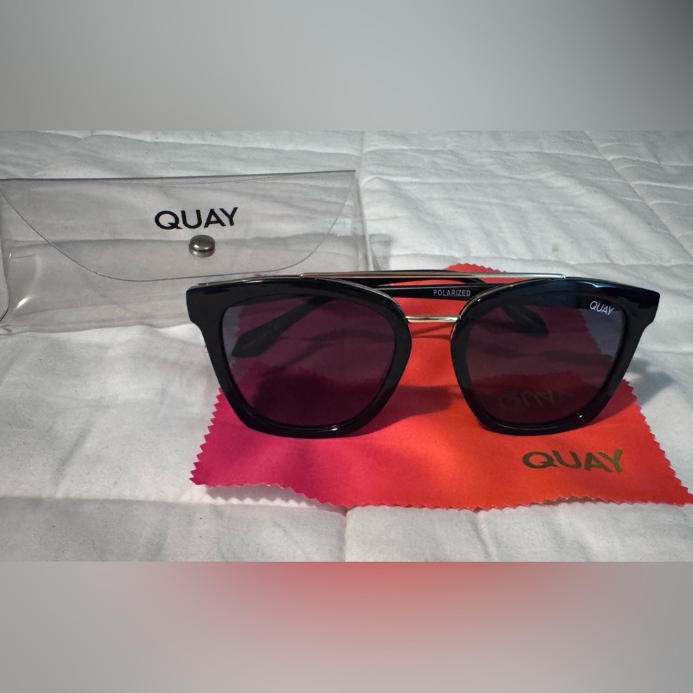 Quay Australia Black Sunglasses